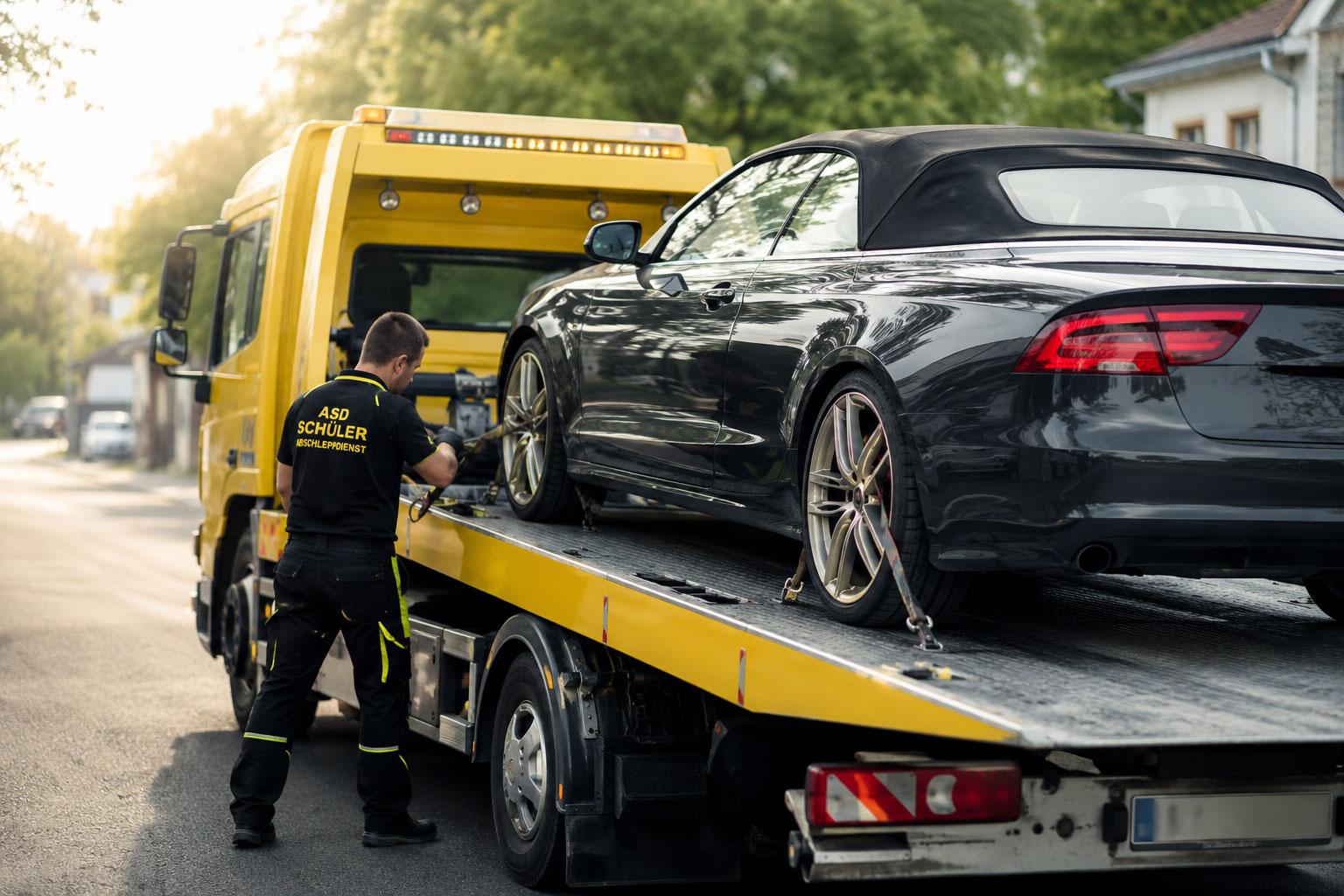 Abschleppdienst Fahrzeugtransport
