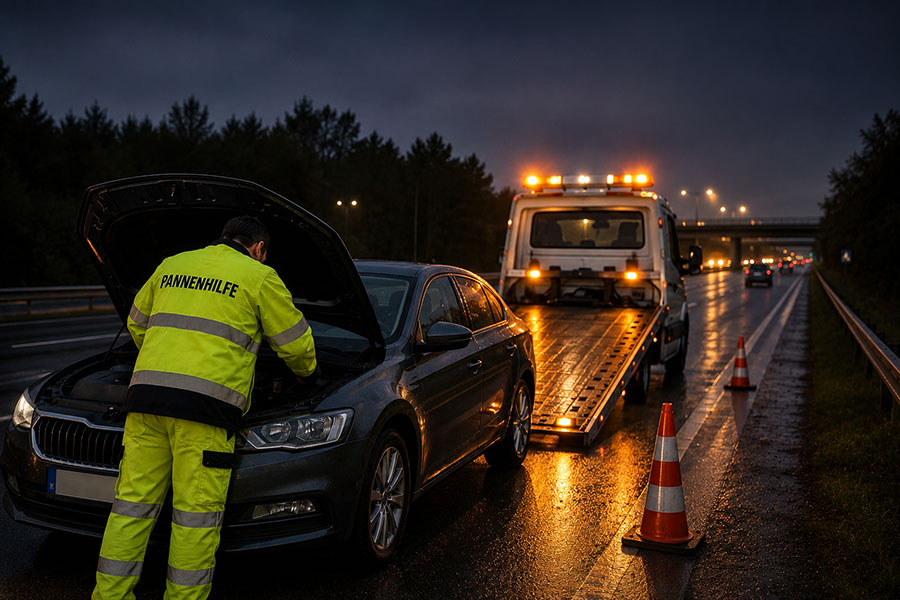 Fahrzeughilfe zwischen A10 und A24